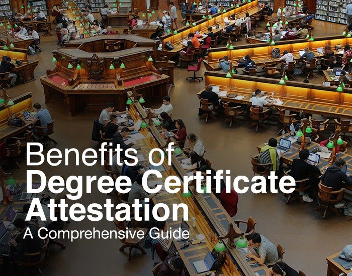 Degree Certificate Attestation