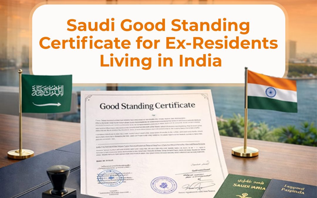 Saudi Good Standing Certificate