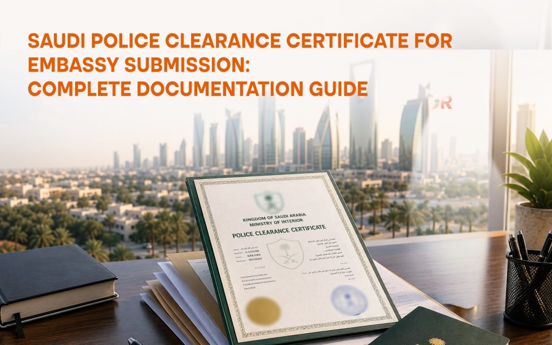 Saudi Police Clearance Certificate for Embassy Submission: Complete Documentation Guide